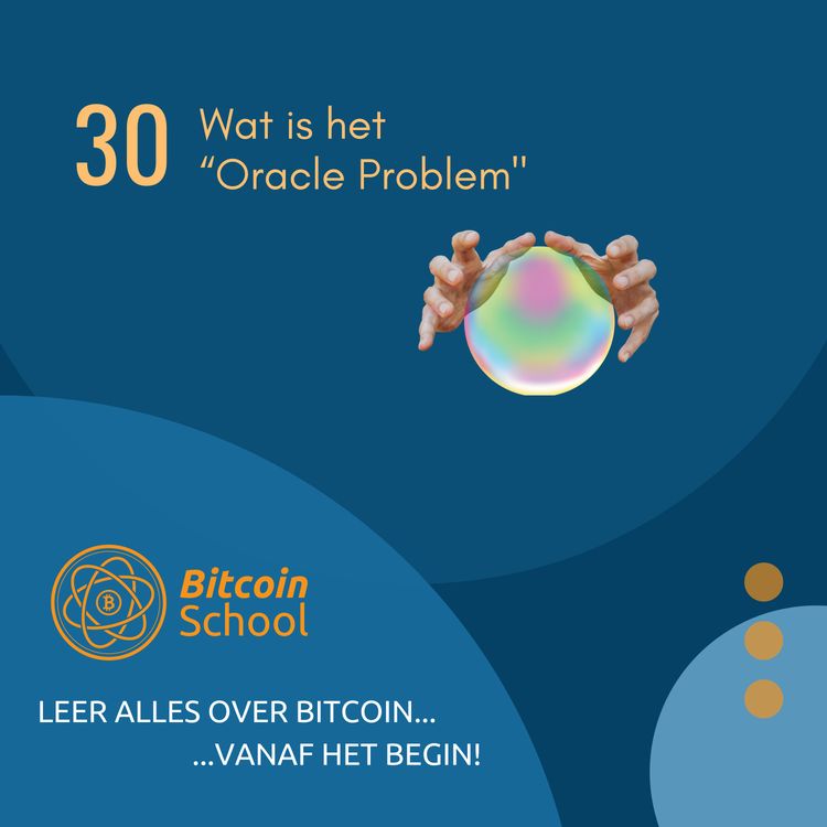 cover art for Les 30 - Wat is het "Oracle Problem"? 