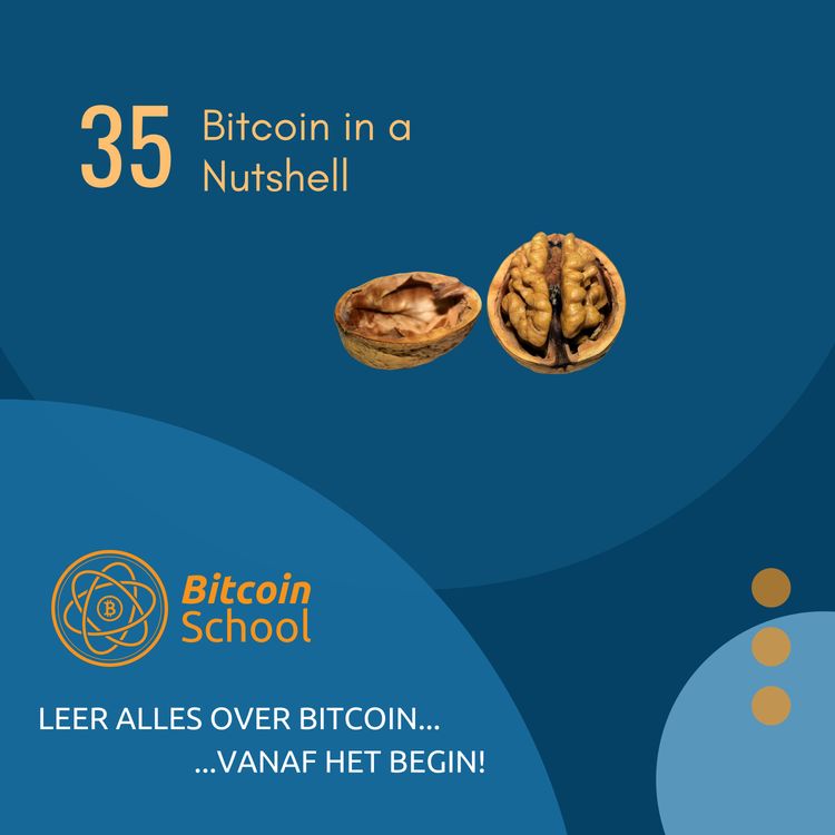 cover art for Les 35 - Bitcoin in a Nutshell