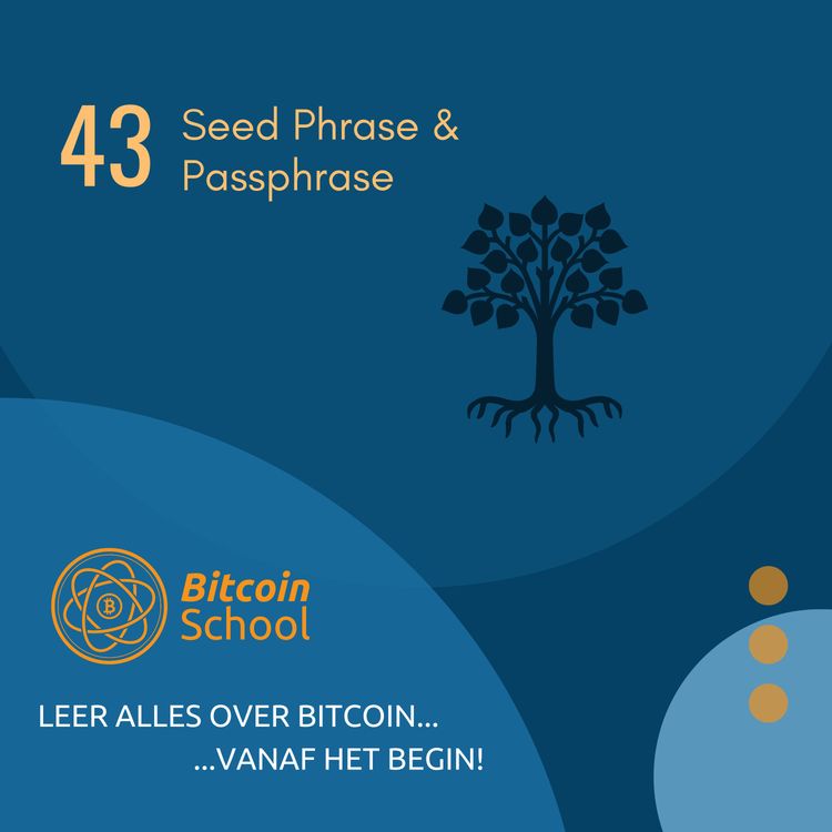 cover art for Les 43 - Seed Phrase & Passphrase