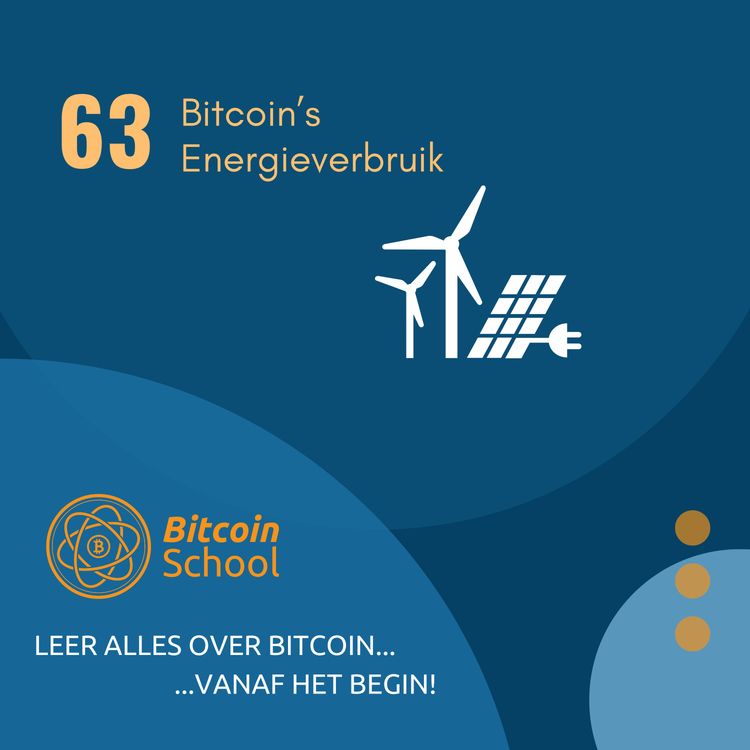 cover art for Les 63 - Bitcoin's Energieverbruik