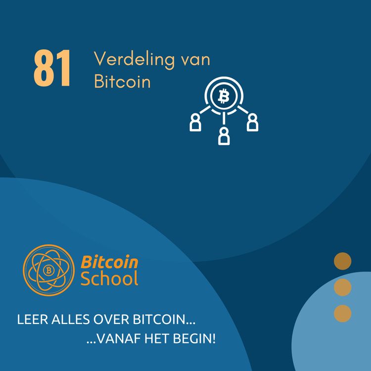 cover art for Les 81 - Verdeling van Bitcoin