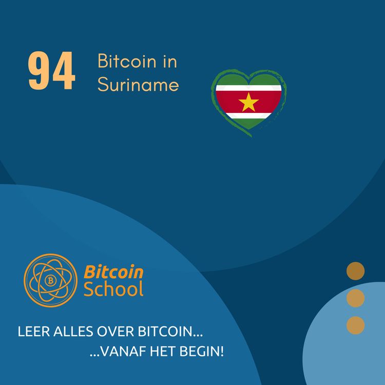 cover art for Les 94 - Bitcoin in Suriname | Ons Reisverslag