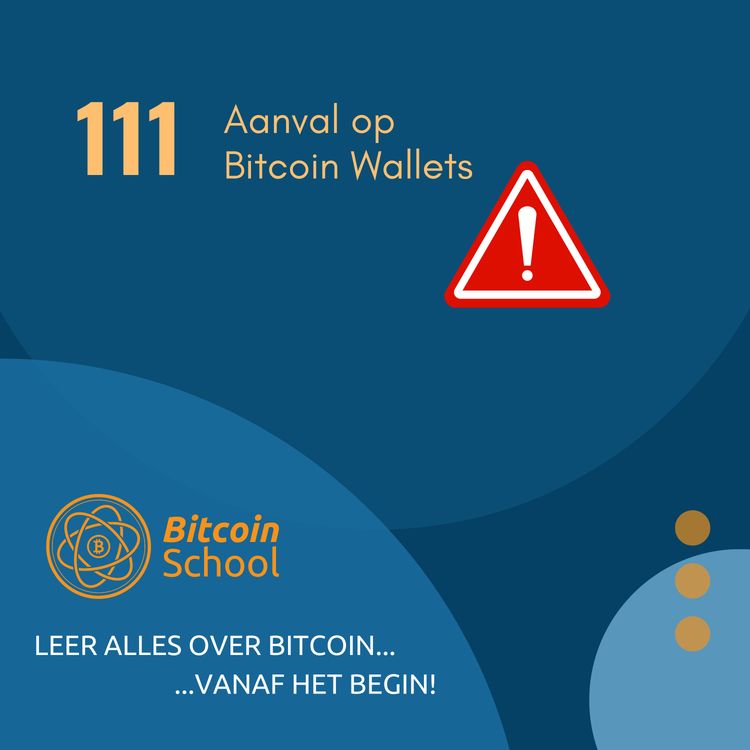 cover art for Les 111 - Aanval op Crypto wallets! | NPM software hack