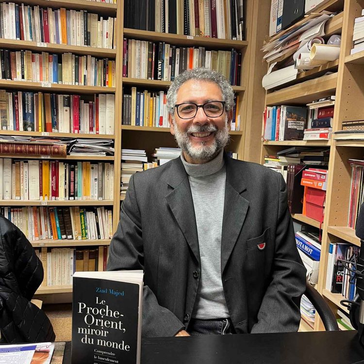 cover art for Gaza, au-delà du fracas : conversation avec Ziad Majed