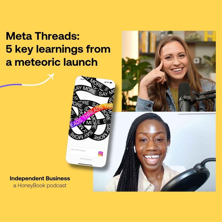cover art for Bonus: Meta Threads: 5 Key Learnings from a Meteoric Launch with Akua Konadu