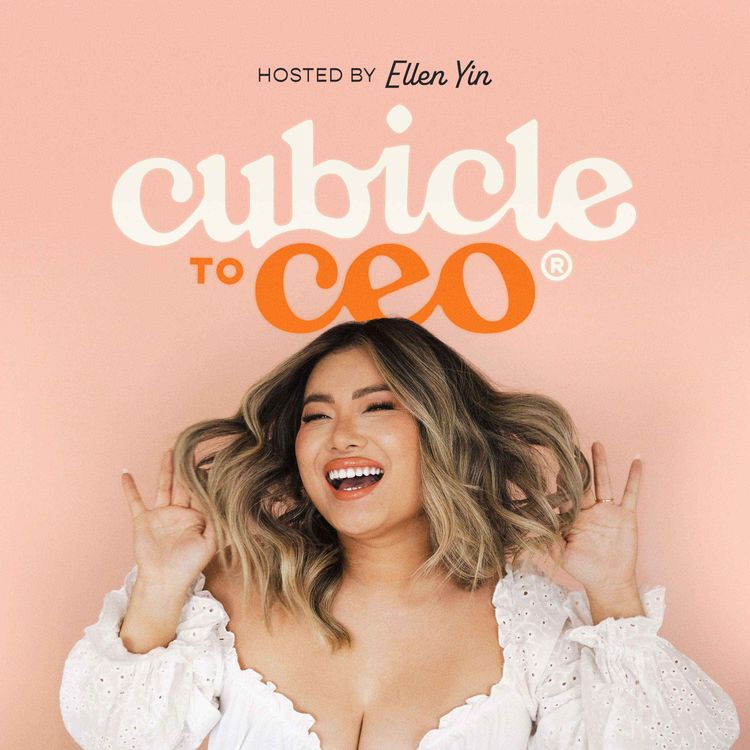 cover art for CollabCast: Cubicle to CEO Spotlight ft. Amy Porterfield and Ellen Yin