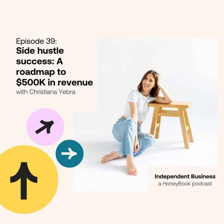 cover art for 39: Side hustle success: A roadmap to $500K in revenue with Christiana Yebra
