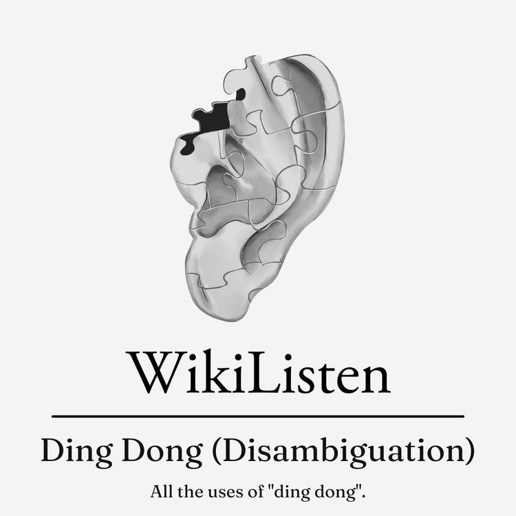 cover art for Ding Dong (disambiguation)