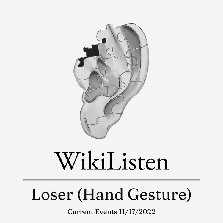 cover art for Loser (Hand Gesture)