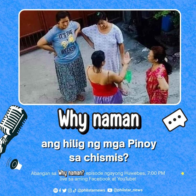 cover art for Why naman ang hilig sa chismis ng mga Pilipino?