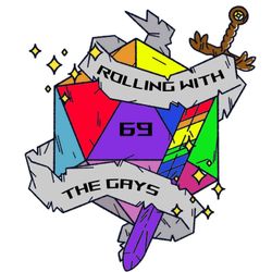 cover art for Rolling with the Gays - A D&D Podcast