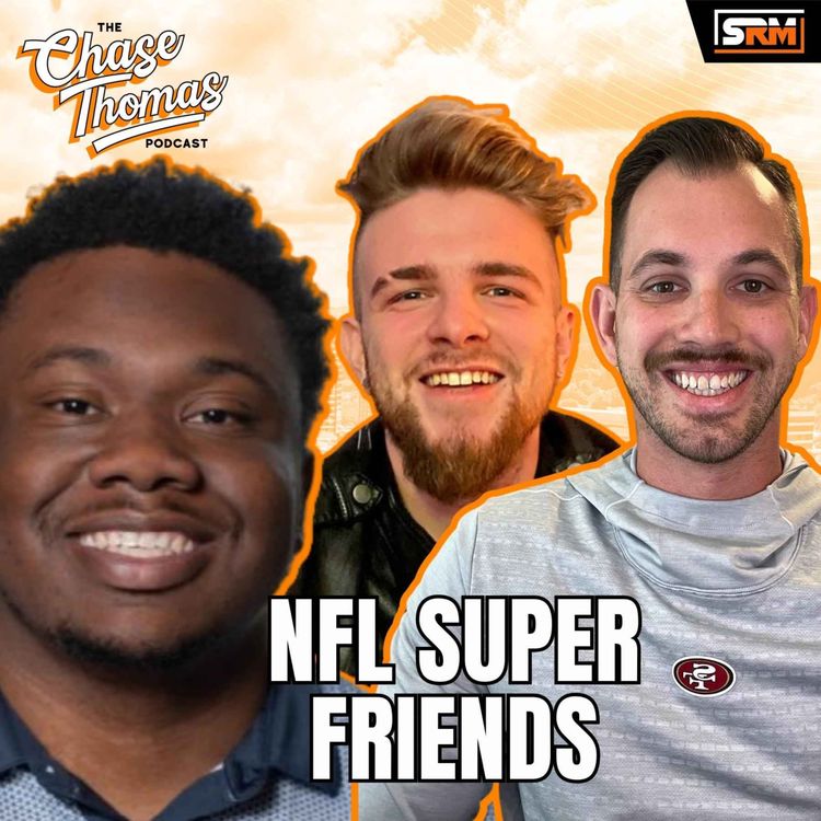cover art for 49ers Trade Trey Lance To Cowboys, Chris Jones Holdout With Chiefs & Titans Actually Good Perhaps? l NFL Super Friends