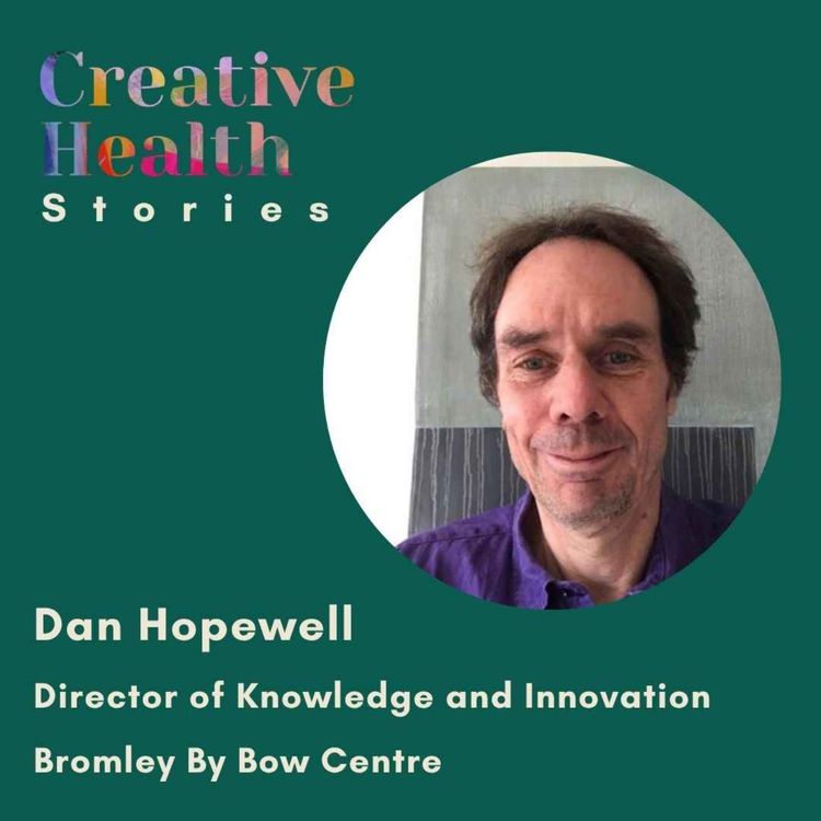 cover art for Dan Hopewell on activism, art and social prescribing
