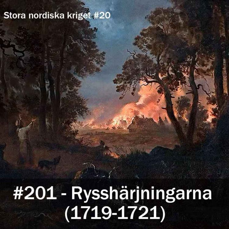 cover art for 201. Rysshärjningarna (1719-1721) - Stora nordiska kriget #20