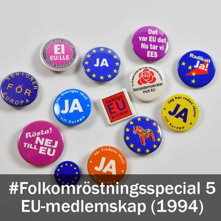 cover art for Folkomröstningen om EU-medlemskap 1994 (Special #5)