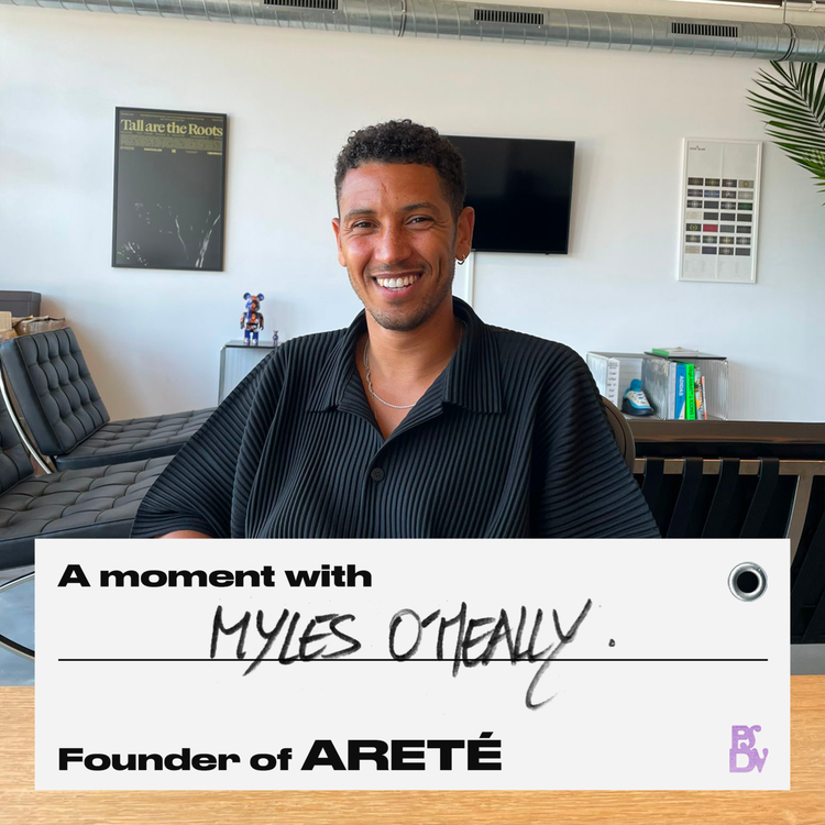 cover art for Myles O'Meally - Founder of Areté