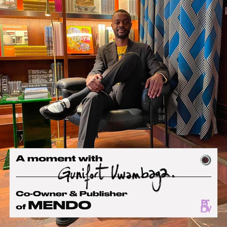cover art for Gunifort Uwambaga - Co-Founder & Publisher of MENDO