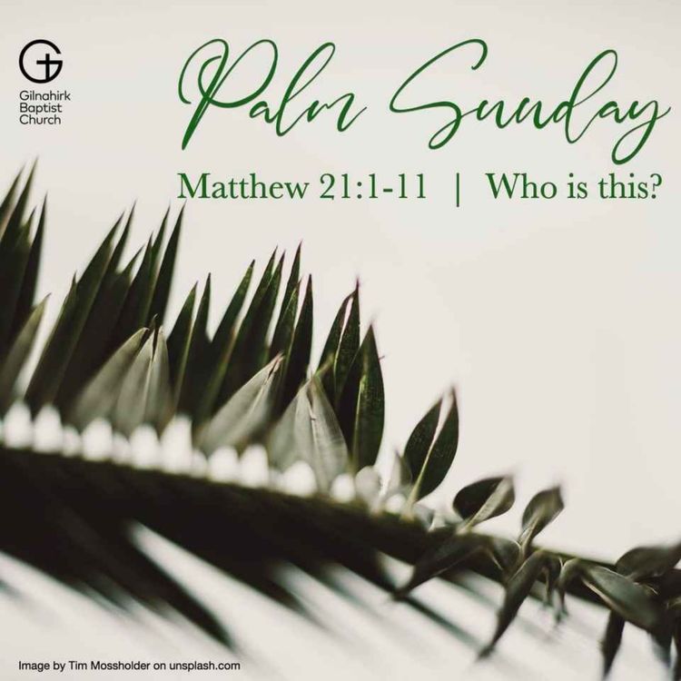 cover art for Palm Sunday 2026  - Who is this? - Matt 21:1-11