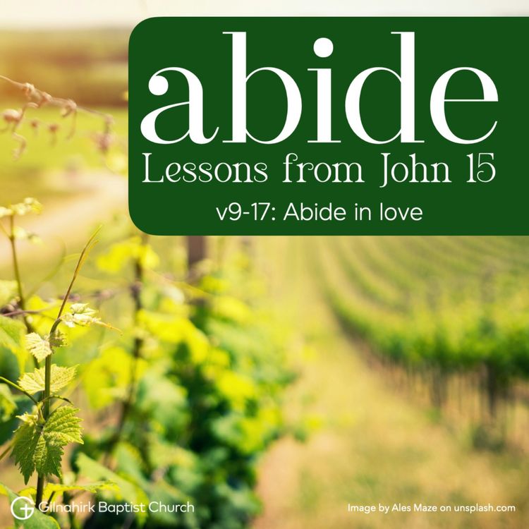 cover art for Abide // Lessons from John 15 // 2 - Abide in love