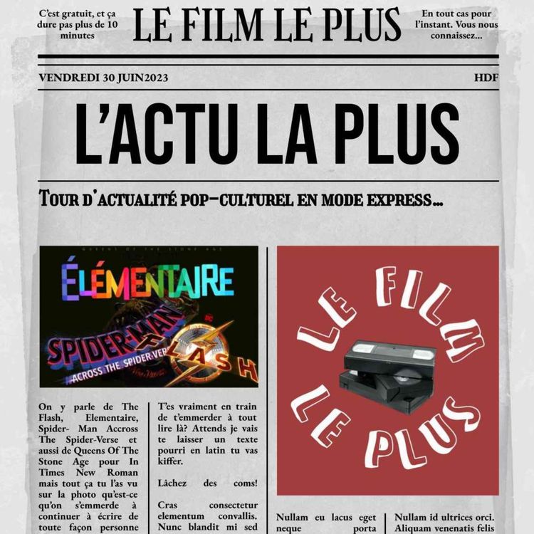 cover art for L'ACTU LA PLUS