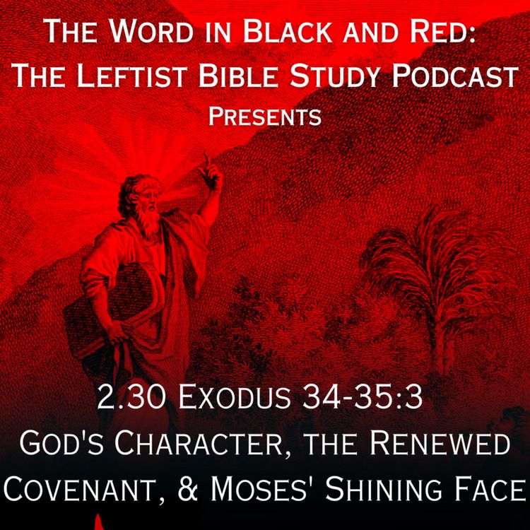 cover art for S 2.30 | Exodus 34-35:3 | God's Character, the Renewed Covenant, & Moses' Shining Face