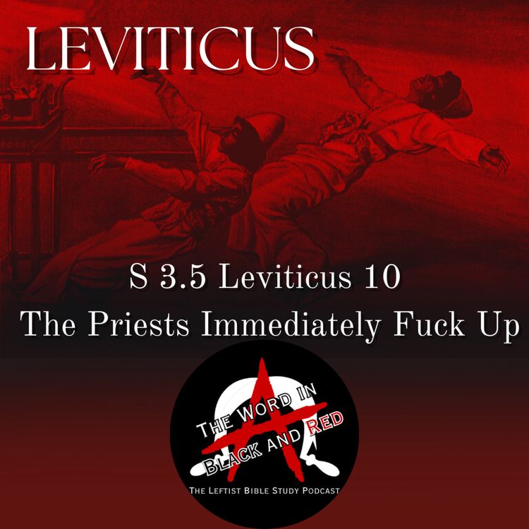 cover art for 3.5 | Leviticus 10 | The Priests Immediately Fuck Up