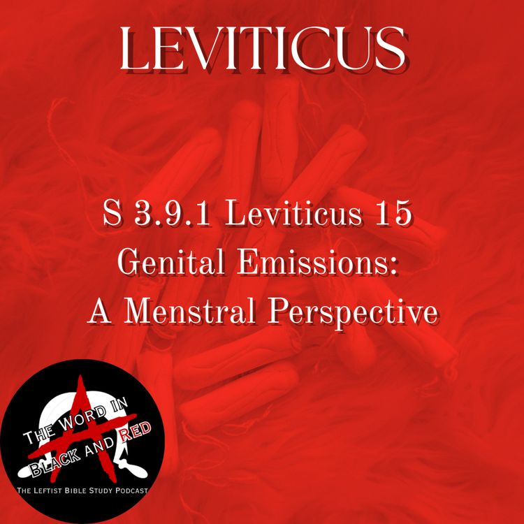 cover art for 3.9.1 | Leviticus 15 | Genital Emissions: A Menstrual Perspective