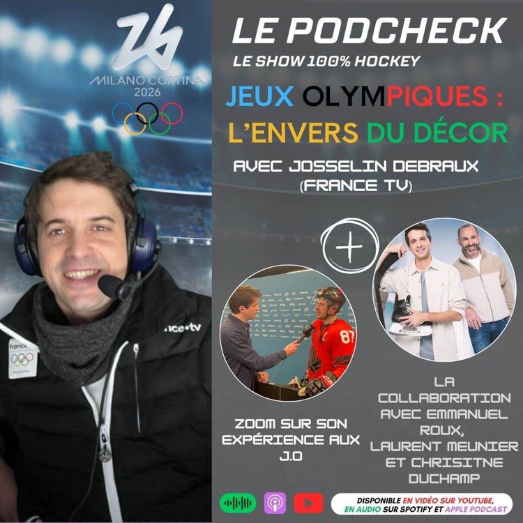 cover art for Dans les coulisses des Jeux Olympiques avec Josselin Debraux (France TV)