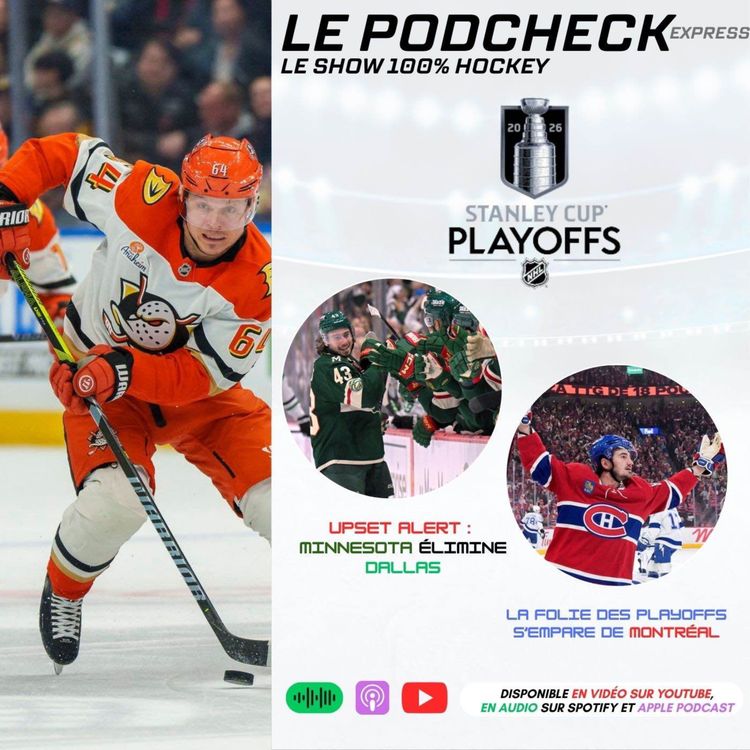 cover art for Podcheck Express : Anaheim sort Edmonton et Dallas part en vacances !