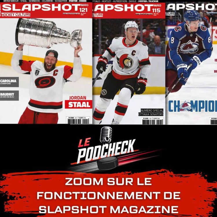 cover art for Zoom sur Slapshot Magazine et le fonctionnement d'un magazine de hockey