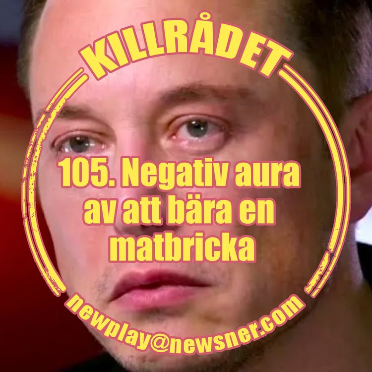 cover art for 105. Negativ aura av att bära en matbricka