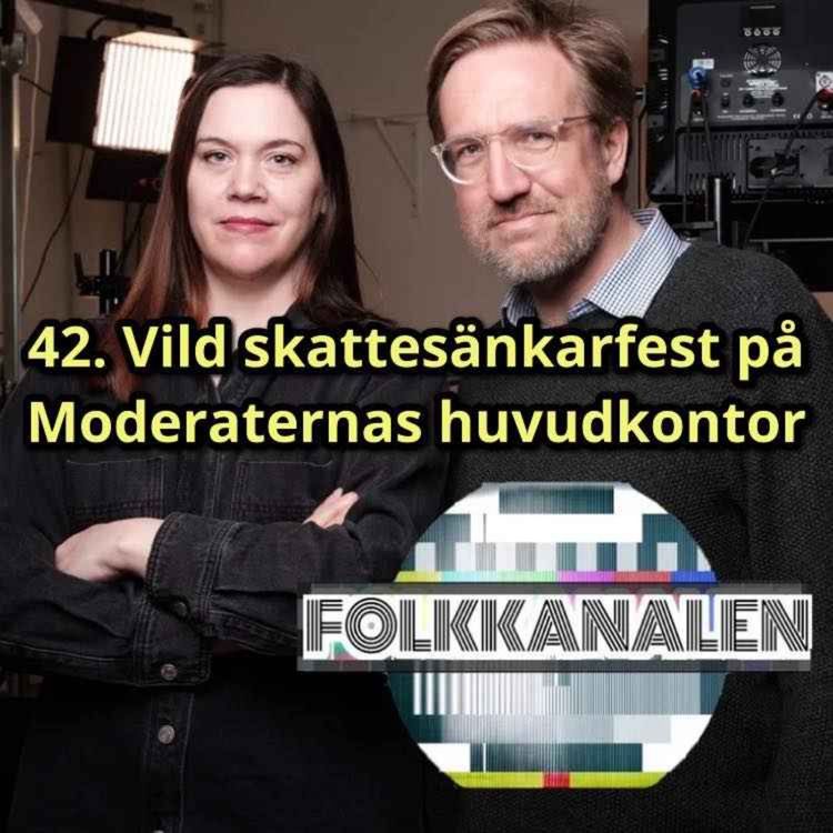 cover art for 42. Vild skattesänkarfest på Moderaternas huvudkontor