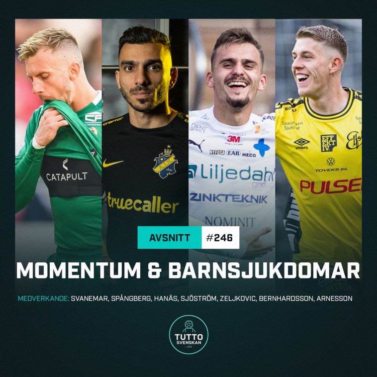 cover art for #246 Momentum & Barnsjukdom