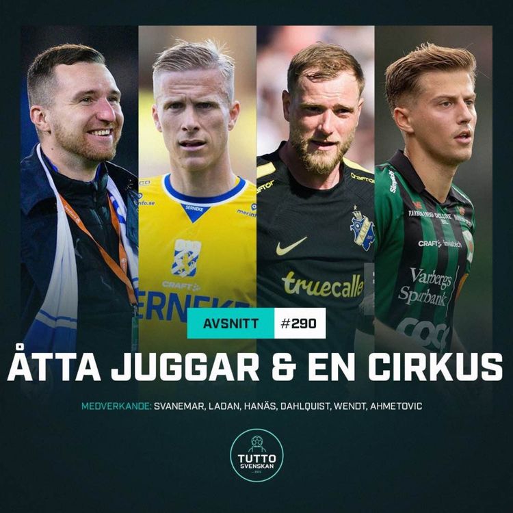 cover art for #290 Åtta juggar & en cirkus