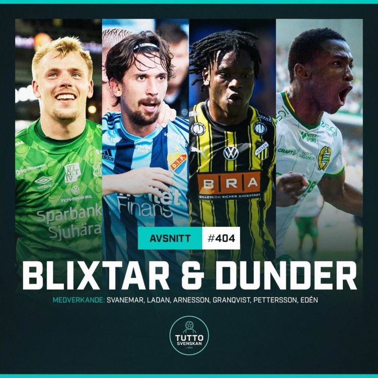 cover art for #404 - Blixtar & dunder