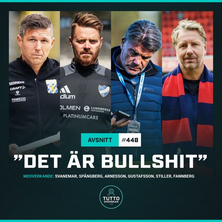 cover art for #448 "Det är bullshit"