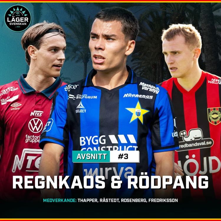 cover art for #3 LägerSvenskan: Regnkaos & rödpang