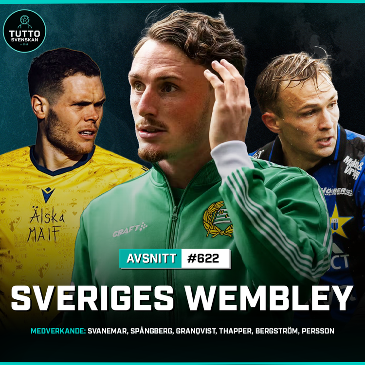 cover art for #622 Makalösa Mjällbys nya fotnedsättning | Bajen till final efter darr på ribban