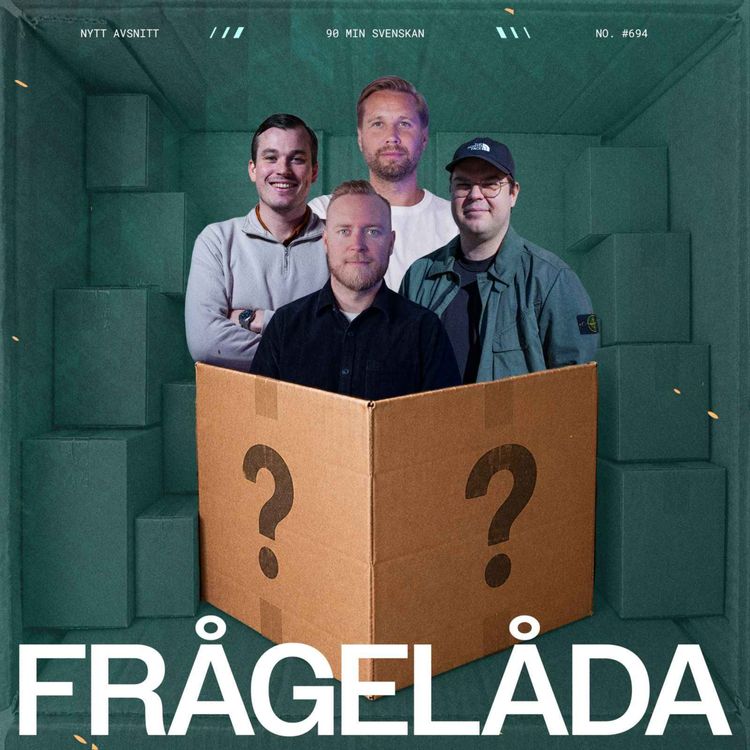 cover art for #694 Den stora frågelådan | Vilka lag saknar vi i Allsvenskan? | Vem hade gått längst i Robinson?