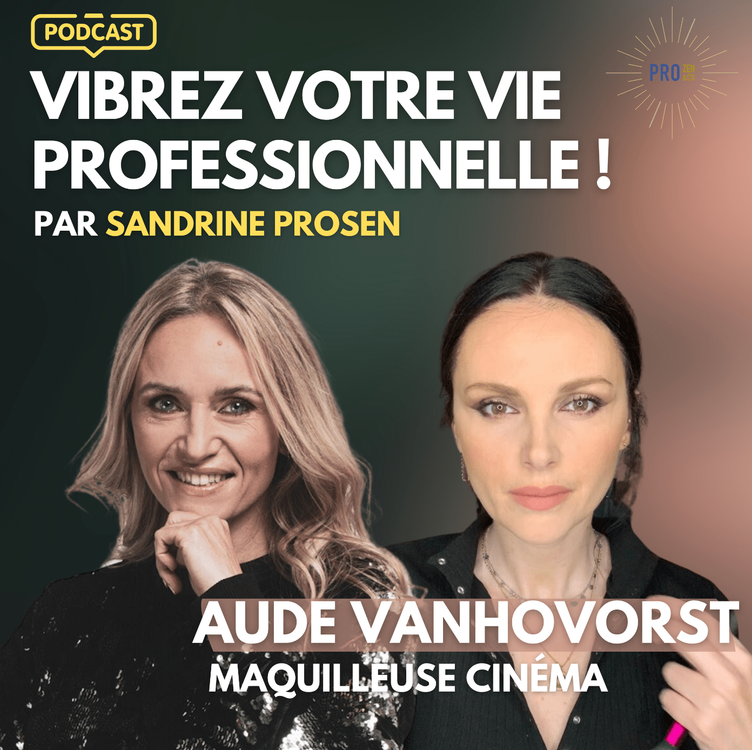 cover art for 3 - VIBREZ VOTRE VIE PRO AVEC LA MAQUILLEUSE CINEMA - AUDE VANHOVORST