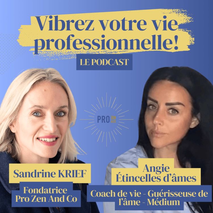 cover art for 3 - Vibrez Votre Vie Pro avec Angie, Étincelles d'âmes - Coach de vie, Guérisseuse de l’âme & Médium