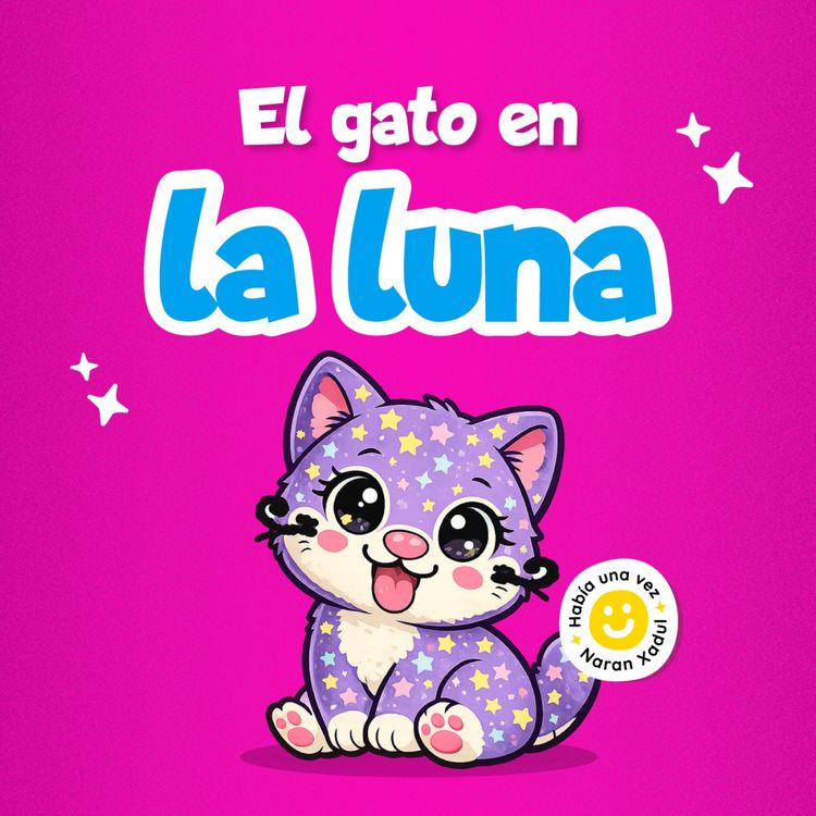 cover art for El gato en la luna  266 | Cuentos infantiles | Cuentos de animales