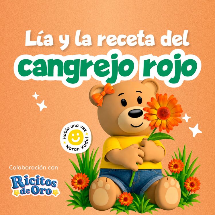 cover art for Lía y la receta del cangrejo rojo 276 | Cuentos infantiles | Cuentos de animales