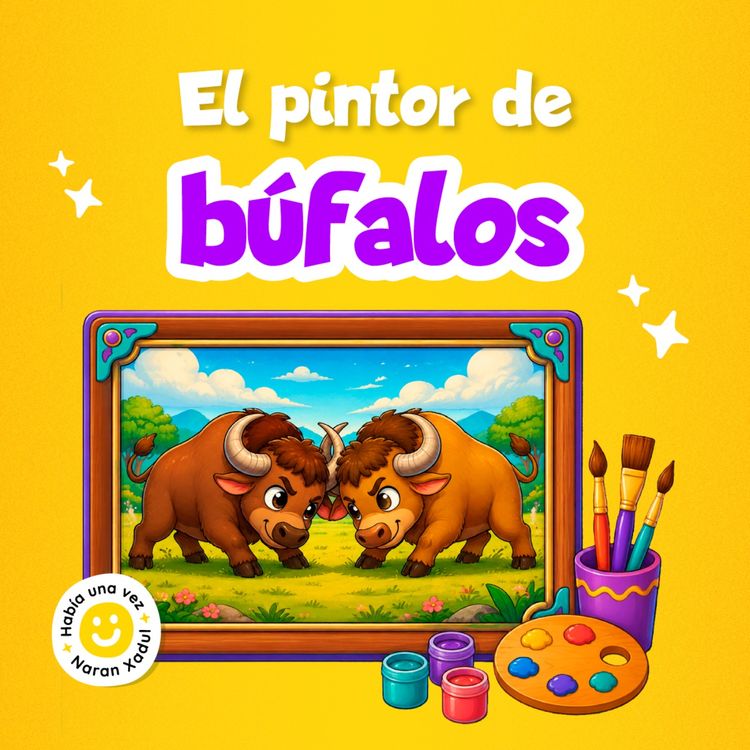 cover art for El pintor de búfalos 288 | Cuentos con moraleja