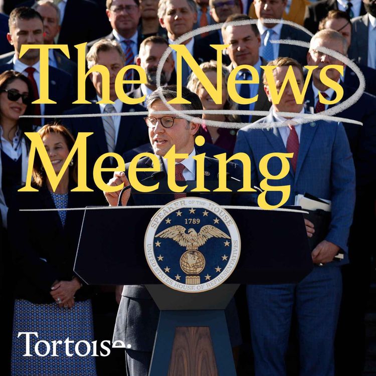 cover art for The Dagestan airport riot and who is the new US House Speaker?