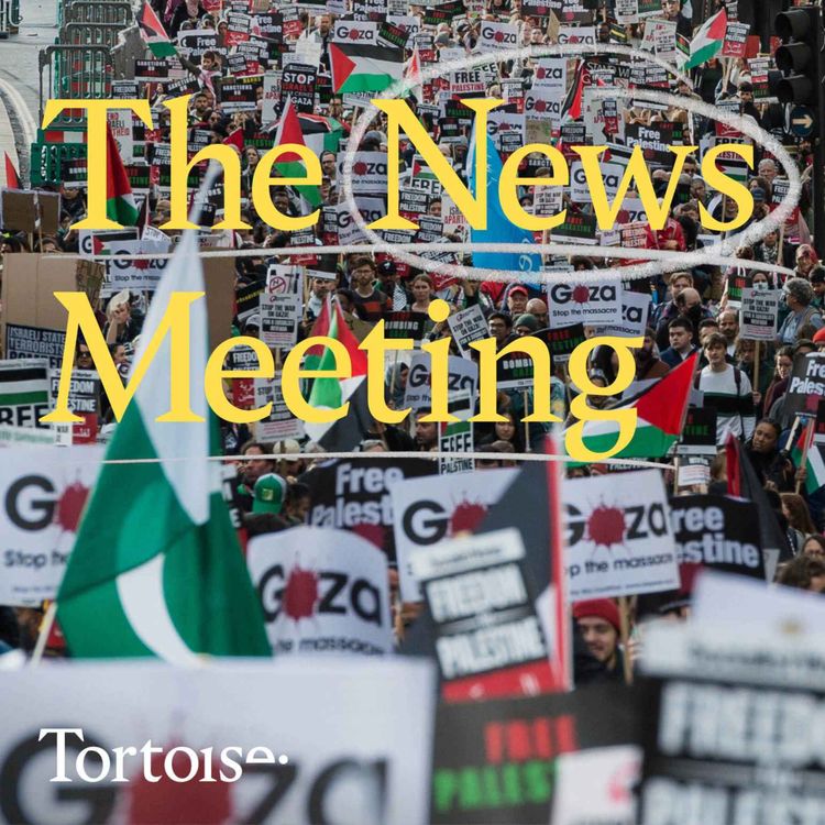 cover art for Should pro-Palestinian marches go ahead on Armistice Day and can we feel sorry for Sam Bankman-Fried?