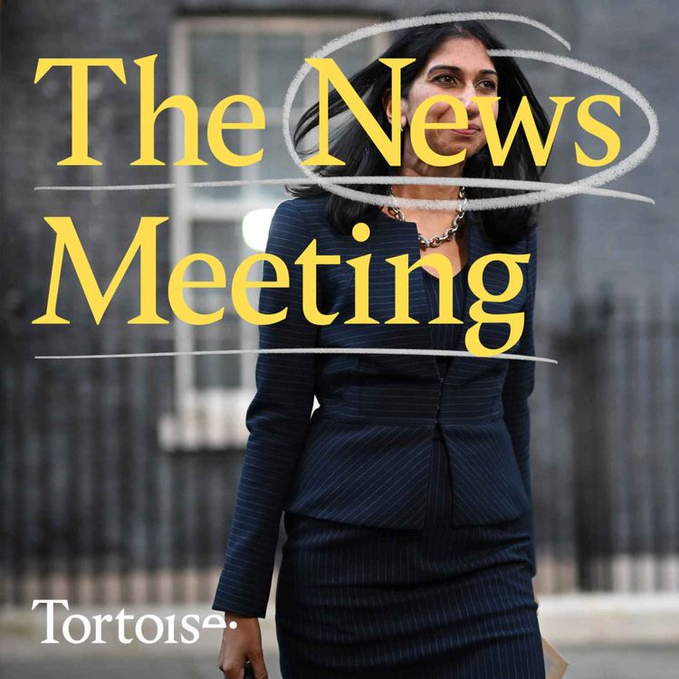 cover art for James O’Brien on Suella Braverman and why Shell is suing Greenpeace