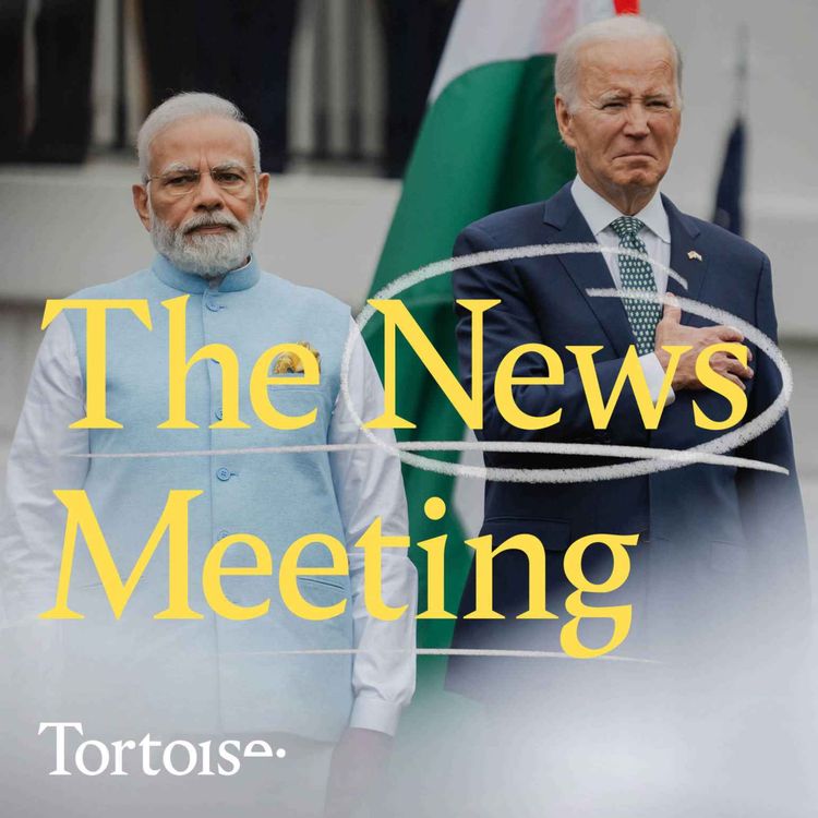 cover art for News Meeting: Assassination attempt strains US-India relations and Farage in the jungle