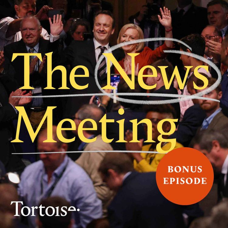 cover art for News Meeting: James Harding on Tortoise's case against the Tory party