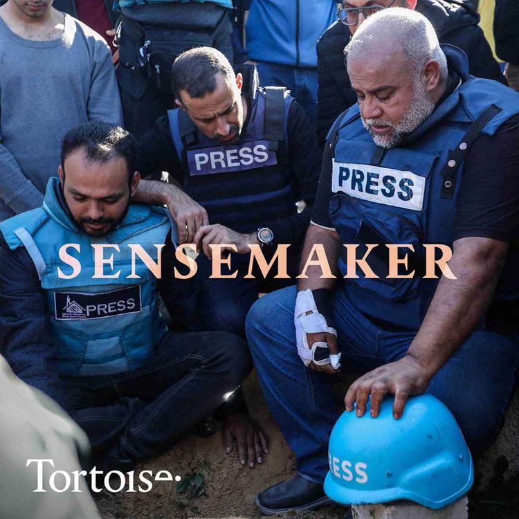 cover art for Sensemaker: Journalists killed covering Israel-Hamas war